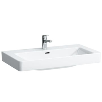 Umywalka ścienna Laufen Pro S 850x460 mm z powłoką lcc z otw. biała H8139654001041