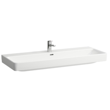 Umywalka ścienna Laufen Pro S 1200x460 mm z powłoką lcc bez otw. biała H8149654001091