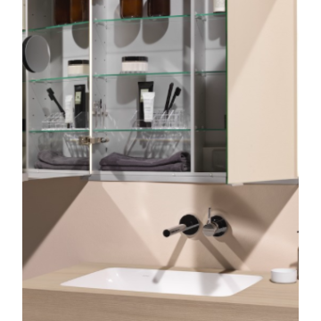 Umywalka wpuszczana w blat Laufen Pro S 525x400 mm z powłoką lcc bez otw. biała H8119614001091