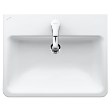Umywalka wpuszczana w blat Laufen Pro S 560x440 mm z powłoką lcc z otw. biała H8189634001041