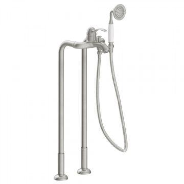 Tres Mono-Clasic - bateria wannowo - prysznicowa 2-otworowa stal - 24219402AC