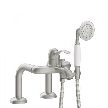 Tres Monoclasic bateria wannowo-prysznicowa 2-otworowa stal 24219401AC