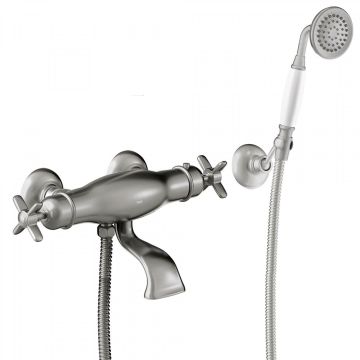 Tres Monoclasic bateria wannowo-prysznicowa termostatyczna stal 24217409AC