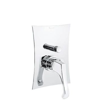Bateria podtynkowa 2-drożna Emmevi Ares chrom 76019CR
