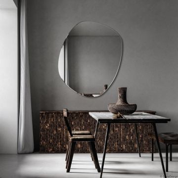 Lustro Roco – o nieregularnym obłym kształcie 70x83cm GieraDesign ROC/OP/70x83