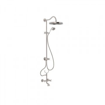 Zestaw natryskowy Tres Clasic stal 24217602AC