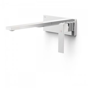 Bateria podtynkowa umywalkowa Tres Slim Exclusive wylewka 240mm chrom 20230032