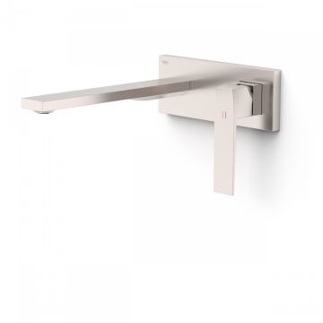 Bateria podtynkowa umywalkowa Tres Slim Exclusive wylewka 240mm stal 20230032AC