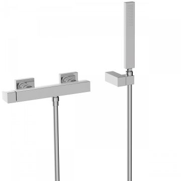 Bateria natryskowa Tres Slim Exclusive chrom  20216701