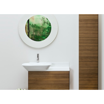 Lustro Kartell by Laufen 780x40x780 mm transparentne H3863310840001