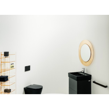 Lustro Kartell by Laufen 780x40x780 mm bursztynowe H3863310810001