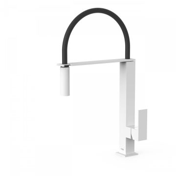 Bateria kuchenna Tres Cuadro Tres biały mat 00648701BM