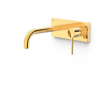Bateria podtynkowa umywalkowa Tres Study Exclusive wylewka 180mm złoty 26230031OR