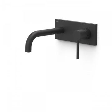 Bateria podtynkowa umywalkowa Tres Study Exclusive wylewka 180mm czarny mat. 26230031NM