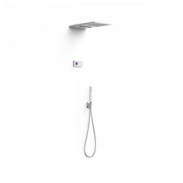 Elektroniczny podtynkowy zestaw prysznicowy Tres Shower Technology chrom/biały 09286308