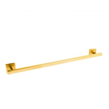 Wieszak na ręcznik 600 mm Tres Cuadro-Tres złoto matowe 10723603OM
