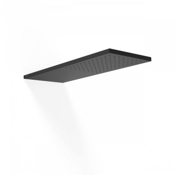 Deszczownica ścienna 210x550 mm TRES czarny mat 29990302NM