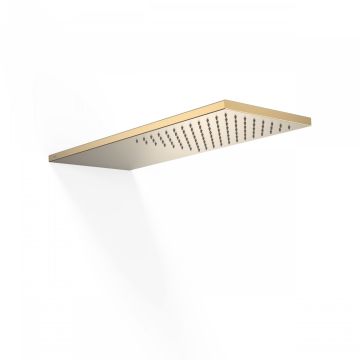 Deszczownica ścienna 210x550 mm TRES złoto matowe 29990302OM