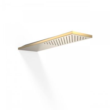 Deszczownica ścienna 160x550 mm TRES złota 29990303OR