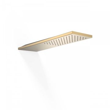 Deszczownica ścienna 160x550 mm TRES złoto matowe 29990303OM