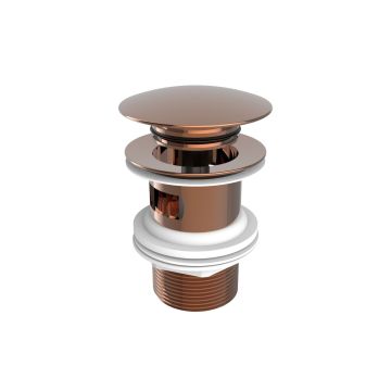Korek do baterii click-clack Roca Aqua różowe złoto A5054015RG