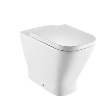 Miska WC stojąca przyścienna Rimless Roca Gap Square biała A347737000