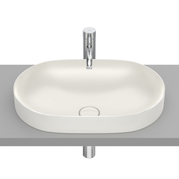 Umywalka blatowa 55x37 cm Roca Inspira Round beżowa A327527650