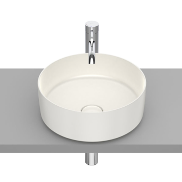 Umywalka nablatowa 37x37 cm Roca Inspira Round beżowa A327523650