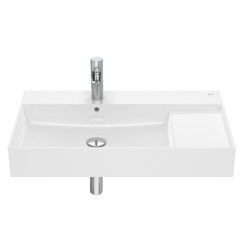Umywalka ścienna 80x49 cm Roca Inspira Square biała A32752B000