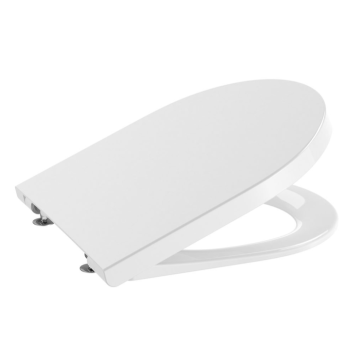 Deska WC wolnoopadająca Roca Inspira Round compacto biała A80152C00B
