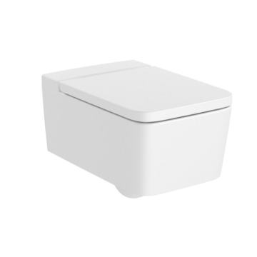 Miska WC podwieszana Rimless Roca Inspira Square biały mat A346537620