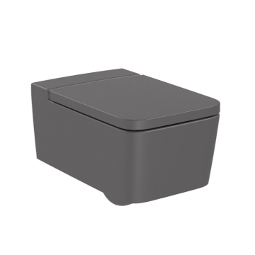 Miska WC podwieszana Rimless Roca Inspira Square onyks A346537640