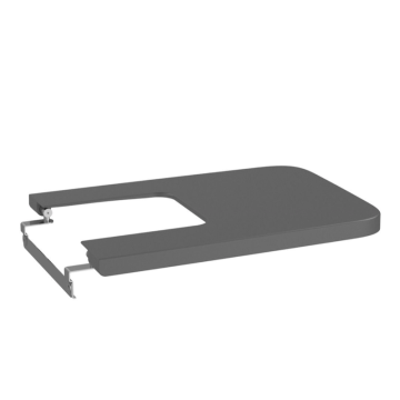 Pokrywa bidetowa Roca Inspira Square onyks A80653264B