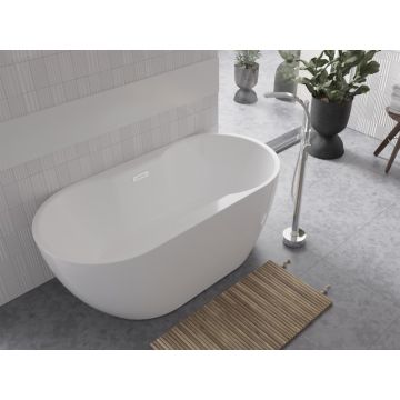 Wanna wolnostojąca Besco Navia 160x80cm biała WAS-160-N
