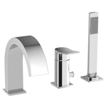 Bateria wannowa 3-otworowa Paffoni Tilt chrom TI040CR