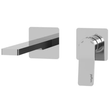 Bateria umywalkowa podtynkowa 20 cm Paffoni Tilt biały mat TI105BO70