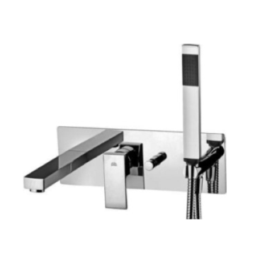 Bateria wannowa podtynkowa Paffoni Level chrom LES001CR