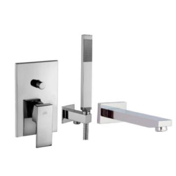 Zestaw wannowy podtynkowy Paffoni Level chrom LES015ZWWCR
