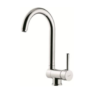 Bateria zlewozmywakowa podokienna Emmevi Piper chrom 45335CR