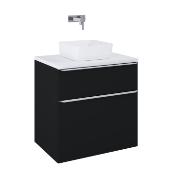 Szafka podumywalkowa Elita Lofty 70 2S 71.5x69.5x48.7 cm black matt RE010700027160