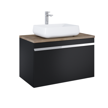 Szafka Elita Moody 90 1S+1S black matt RE010900037160