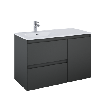 Szafka Elita Split 100 (60 2S L + kosz Cargo P) anthracite RE011006056010