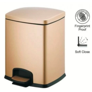 Pojemnik na odpadki 5l Stella Premium złoty 20.20305-G