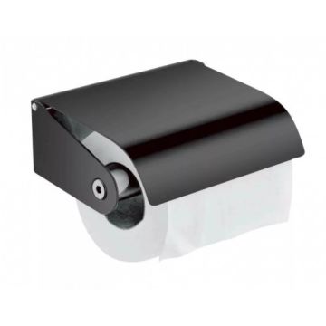 Uchwyt do papieru toaletowego STELLA czarny mat 21.005-B