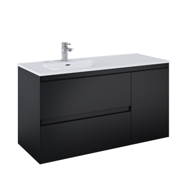Szafka Elita Split 120 (80 2S L + kosz Cargo P) black matt RE011206257160