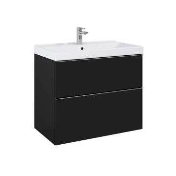 Szafka podumywalkowa Elita Look 80 2S 80x63.5x44.9 cm black matt RE010801027160