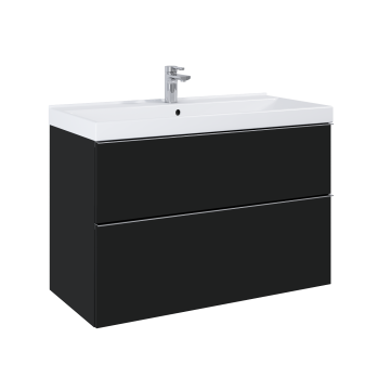 Szafka podumywalkowa Elita Look 100 2S 100x63.5x44.9 cm black matt RE011000027160