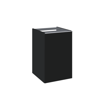 Komoda z koszem Cargo Elita Look 40x63.5x44.9 cm black matt RE080402027160