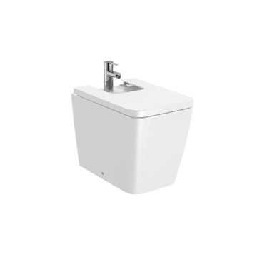 Bidet stojący Roca Inspira Square 560x370mm biały A357537000