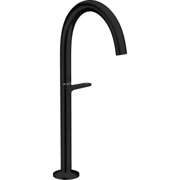 Outlet - Bateria umywalkowa Hansgrohe Axor One Select 260 do mis umywalkowych z odpływem kolor czarny mat 48030670